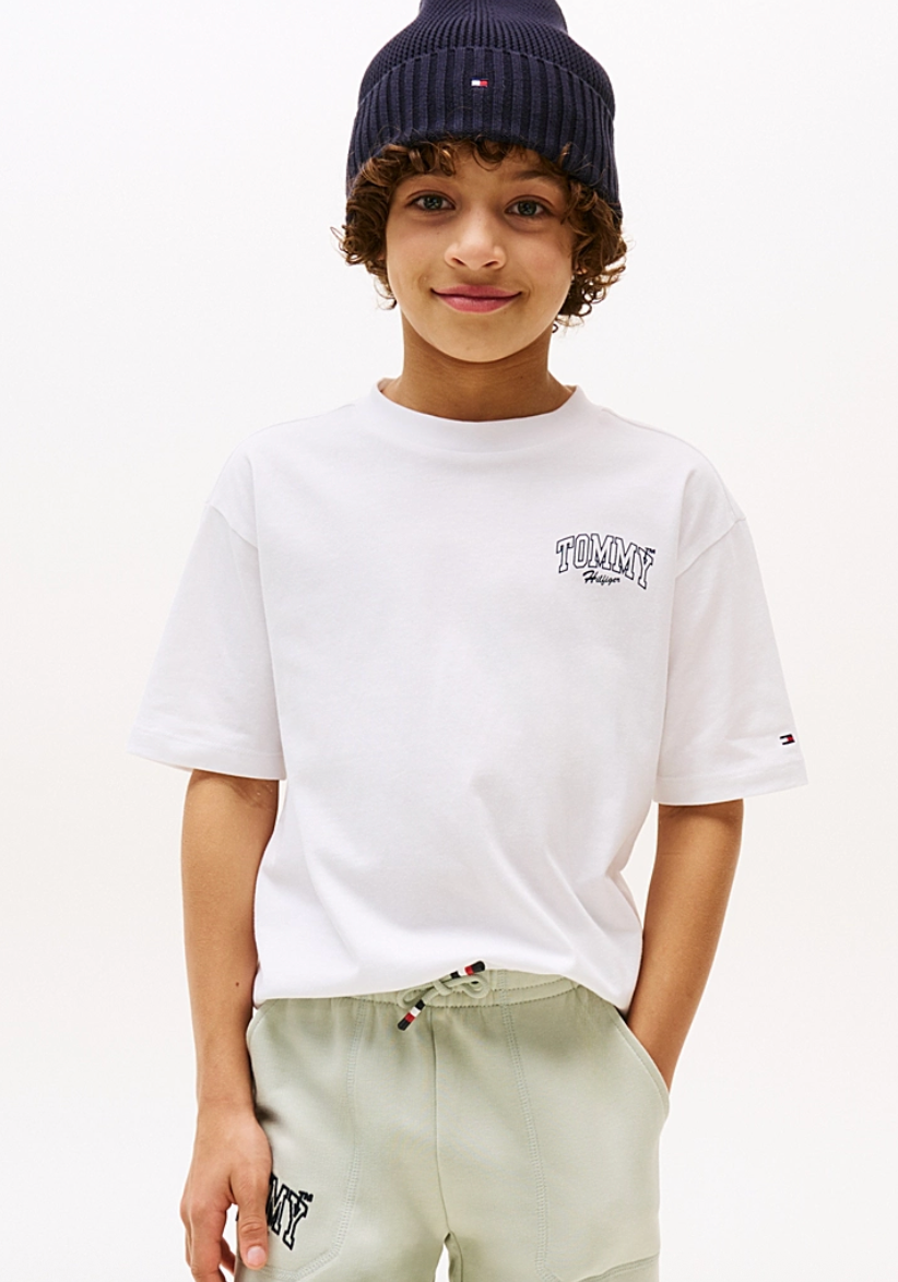 TOMMY HILFIGER T-SHIRT VARSITY